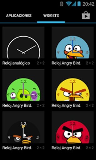 Angry Birds Black Clock截图1