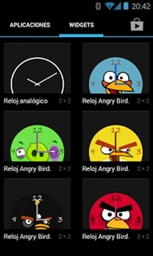 Angry Birds Black Clock截图