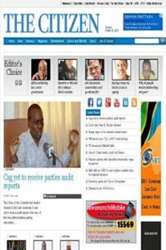 Tanzanian Newspapers截图4