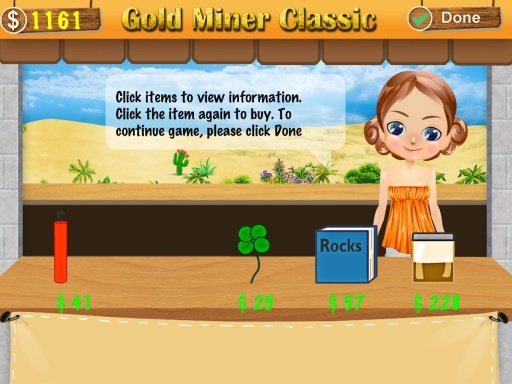 Gold Miner Classic HD截图3