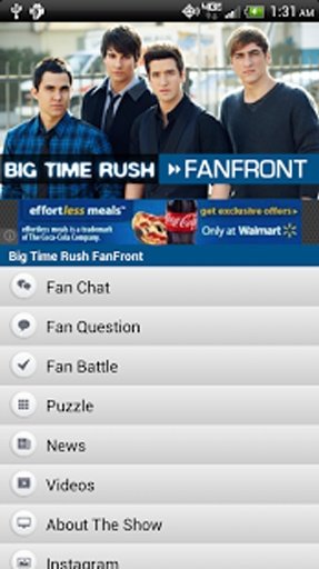 Big Time Rush FanFront截图1