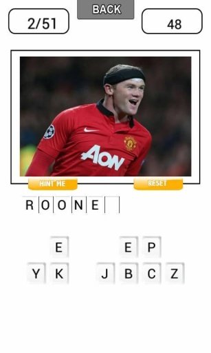 Football Name Quiz截图1