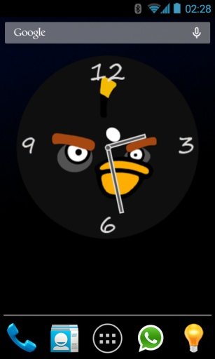 Angry Birds Black Clock截图7
