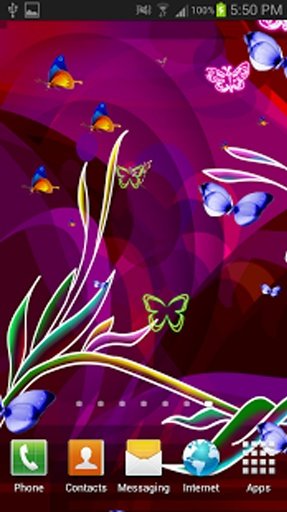 Falling Butterflies 3D LWP截图1