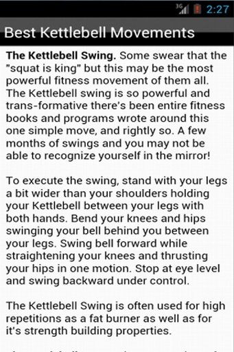 Kettlebell Training - Workout截图8