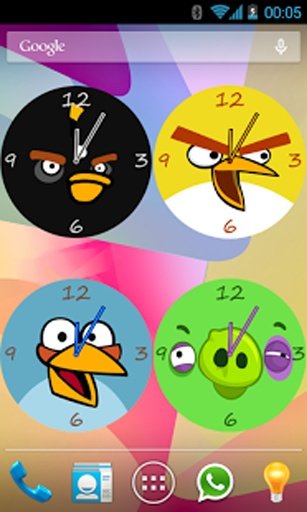 Angry Birds Black Clock截图9