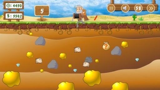 Gold Miner Classic HD截图2