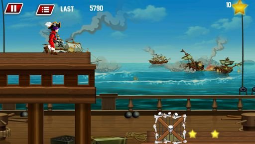 Ninja Pirate Treasure Run - HD截图3