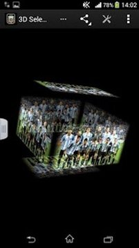 3D Argentina Football LWP截图