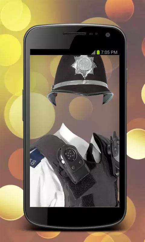 Police Suit Camera Photo Maker截图6