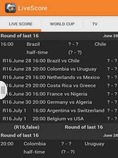 Live Score - Football截图2