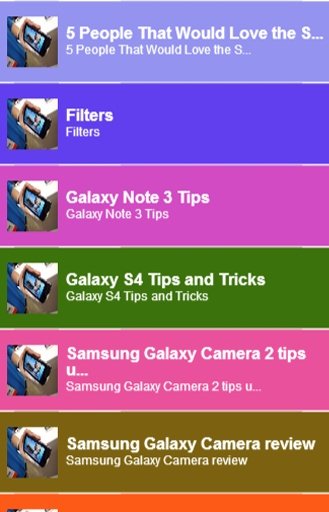 Galaxy Camera Tips截图1