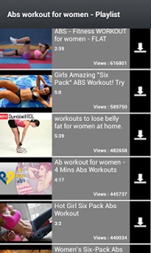 Abs workout for women截图7