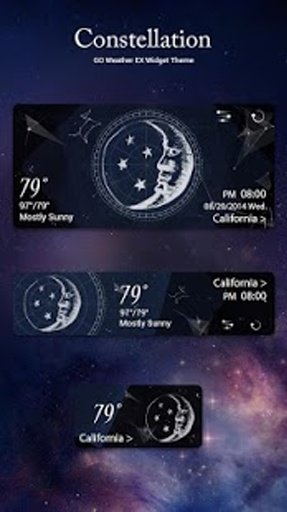 Constellation Style GO Weather EX截图2