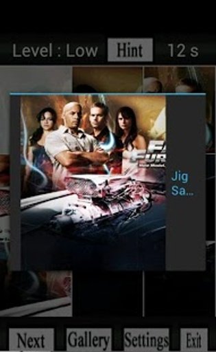 Fast And Furious 6 Puzzle截图3