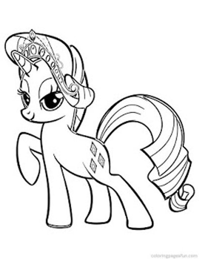 My Pony Coloring Game Free截图6