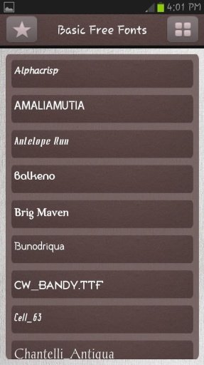 Basic Free Fonts for Galaxy截图2
