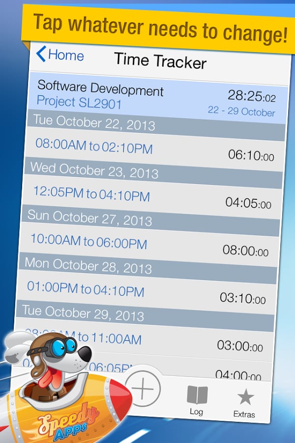 Speedy Track - Time Tracker截图1