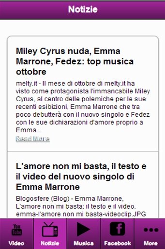 Emma Marrone: Videos + Musica截图2