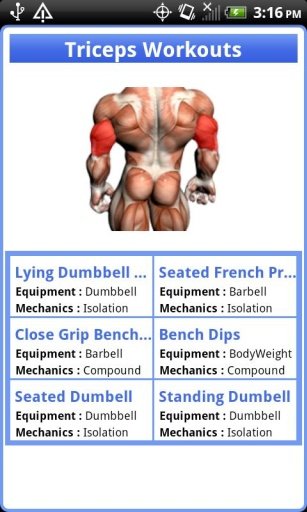 Biceps &amp; Triceps Workouts截图1