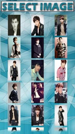 Suho Exo-k Puzzle Game截图11