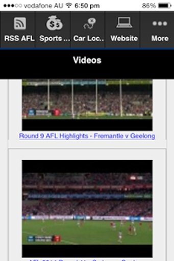 Fremantle FC AFL 2014截图1