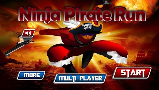 Ninja Pirate Treasure Run - HD截图2