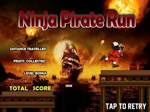 Ninja Pirate Treasure Run - HD截图5