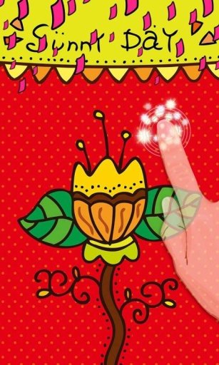 Cartoon Flower Live Wallpaper截图2