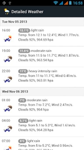 Nong Khai weather - Thailand截图10