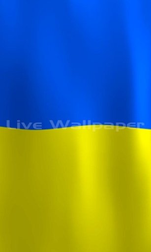 Ukraine Flag LWP Free截图4