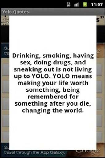 YOLO Quotes and Sayings截图3