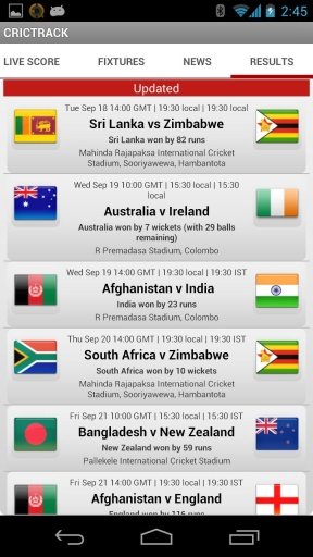 CricTrack Live Cricket Updates截图5