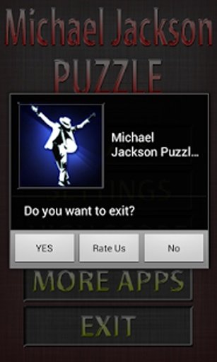 Michael Jackson Puzzle Game截图1