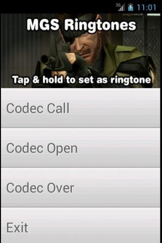 Metal Gear Solid Ringtones截图3