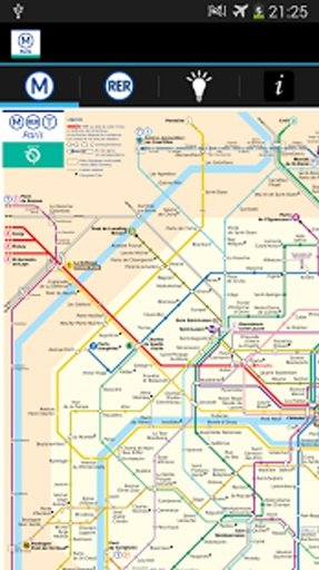Metro Map Paris截图6