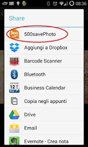 500 px Salva Foto截图1