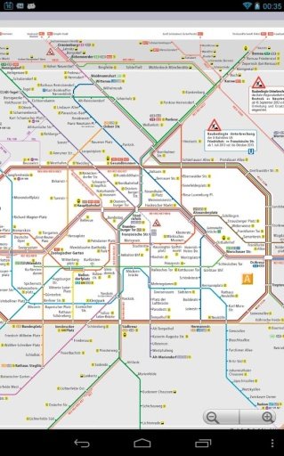 柏林地铁（U-Bahn）的地图截图6