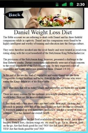 Daniel Weight Loss Diet截图4