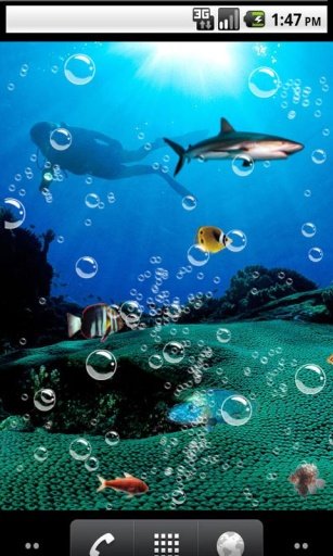 Underwater 3D Live Wallpaper截图3