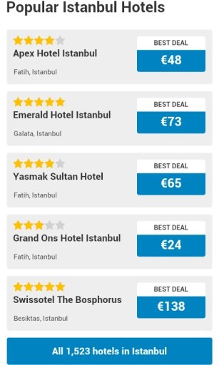 Istanbul Hotels截图6
