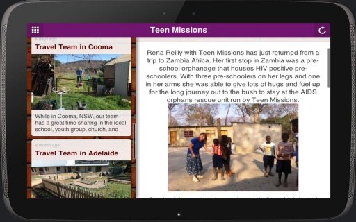 Teen Missions Int'l Australia截图3