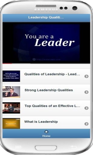 Leadership Qualities (VDO)截图1