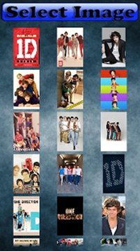 One Direction Puzzle Game截图