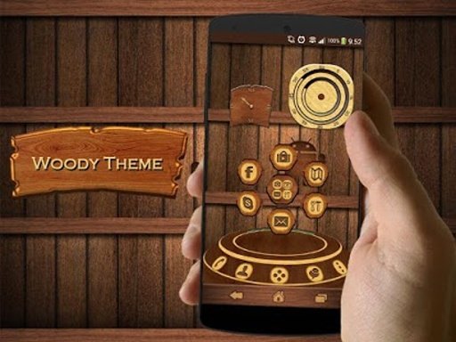 WoodyHD Next Launcher 3D Theme截图9