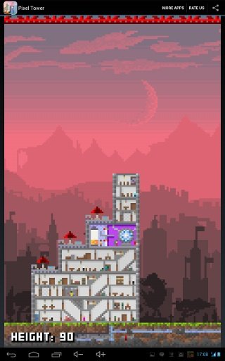 Construction City Pixel Tower截图1