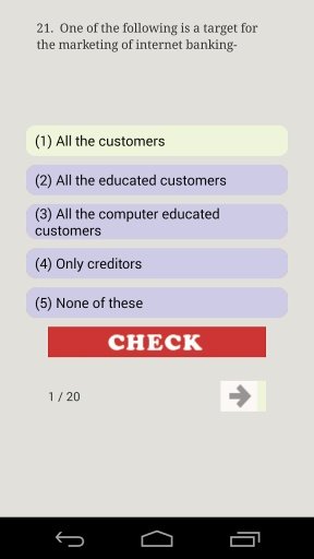 Bank PO Marketing Questions截图1