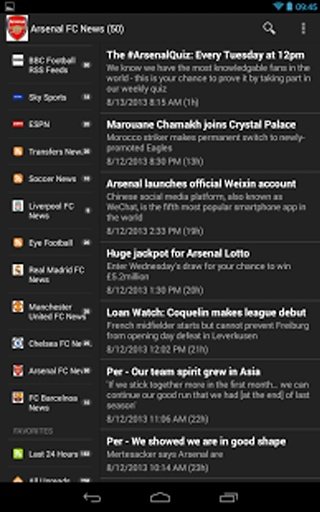 Football Live Scores &amp; News截图5