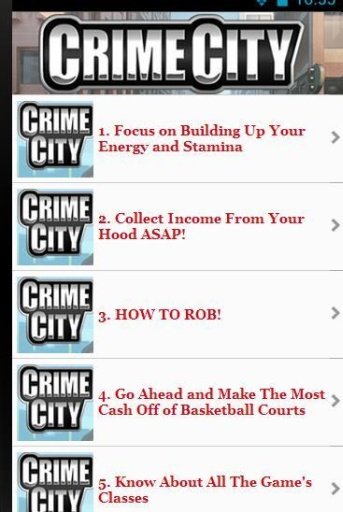 Crime City Top Cheats截图3