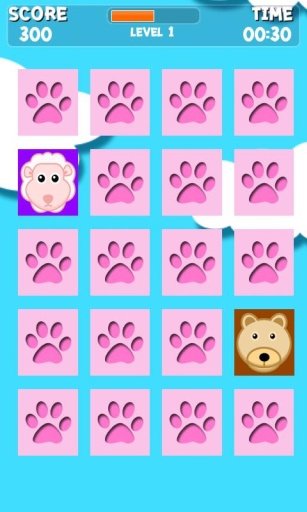 Memory Game for Kids : animals截图1